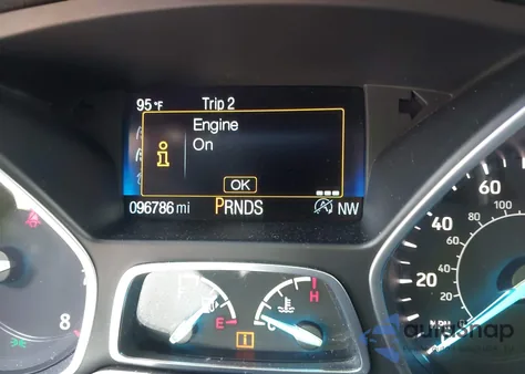 2017 Ford Escape Se z USA, uszkodzony, nr VIN 1FMCU0GD7HUD08180
